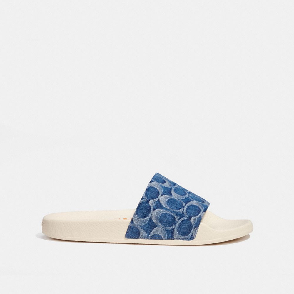 COACH Udele Sport Slide In Signature Denim