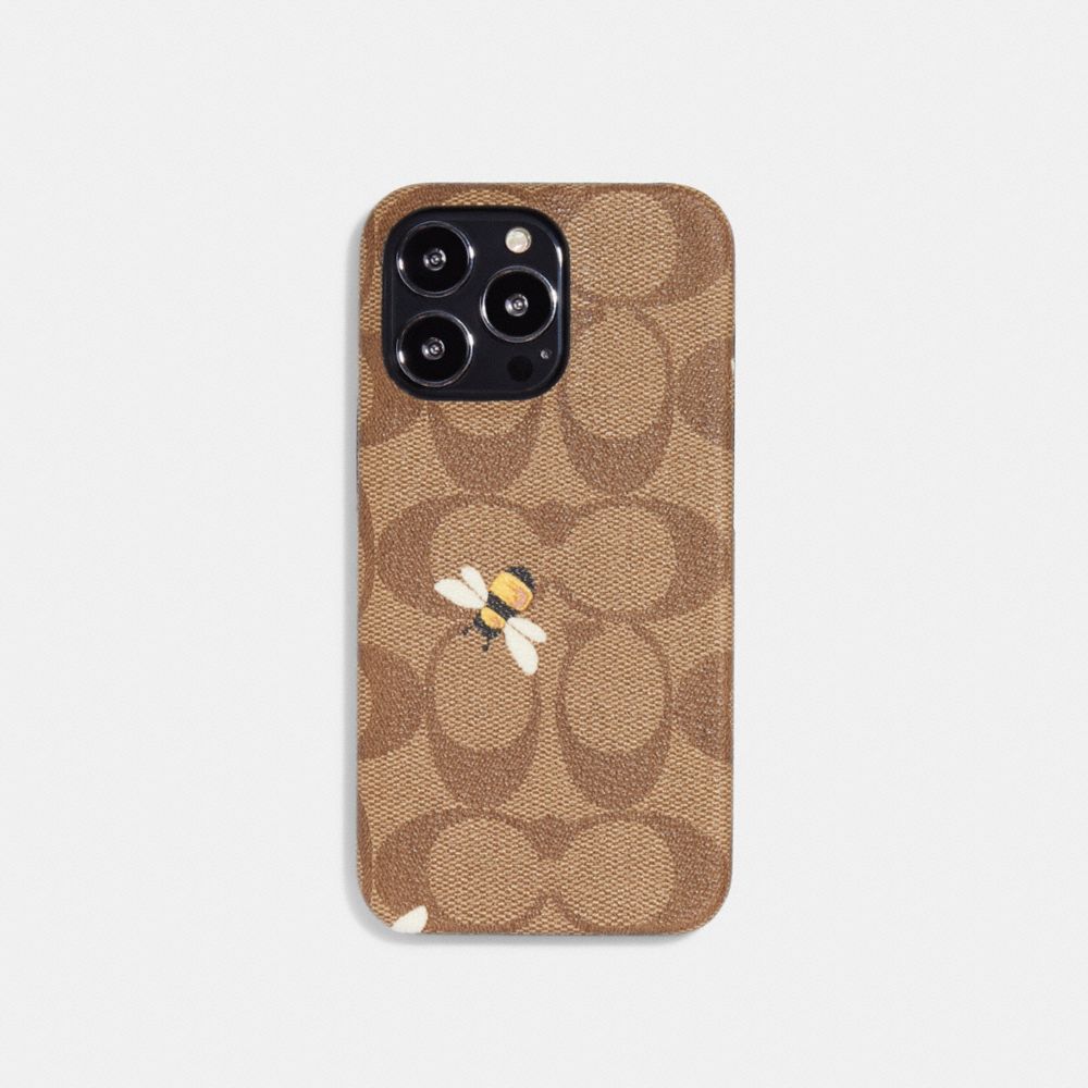 COACH®  Iphone 13 Pro Case With Signature