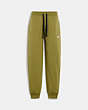 COACH®,ESSENTIAL JOGGERS,Olive,Front View