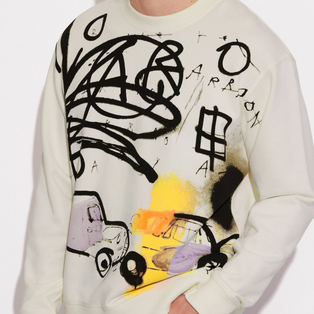 Jean michel basquiat sweatshirt hot sale