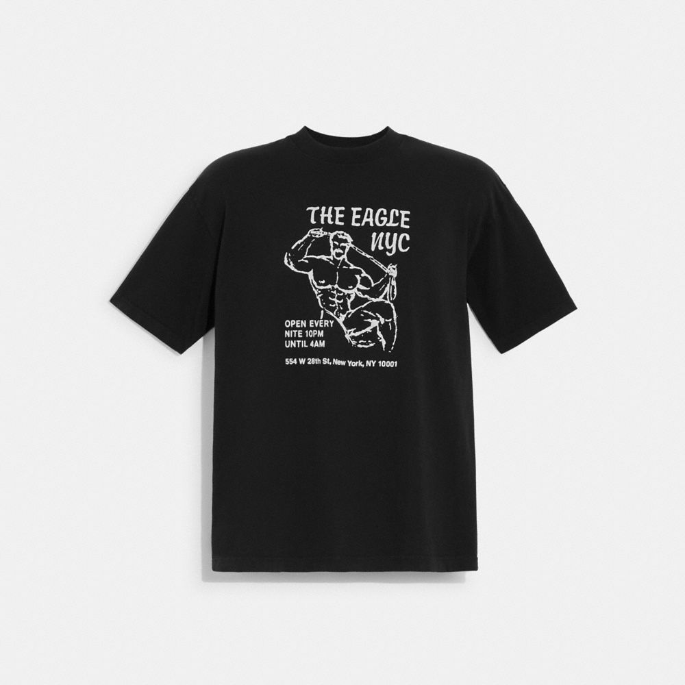 COACH® | The Eagle Nyc T Shirt In Organic Cotton
