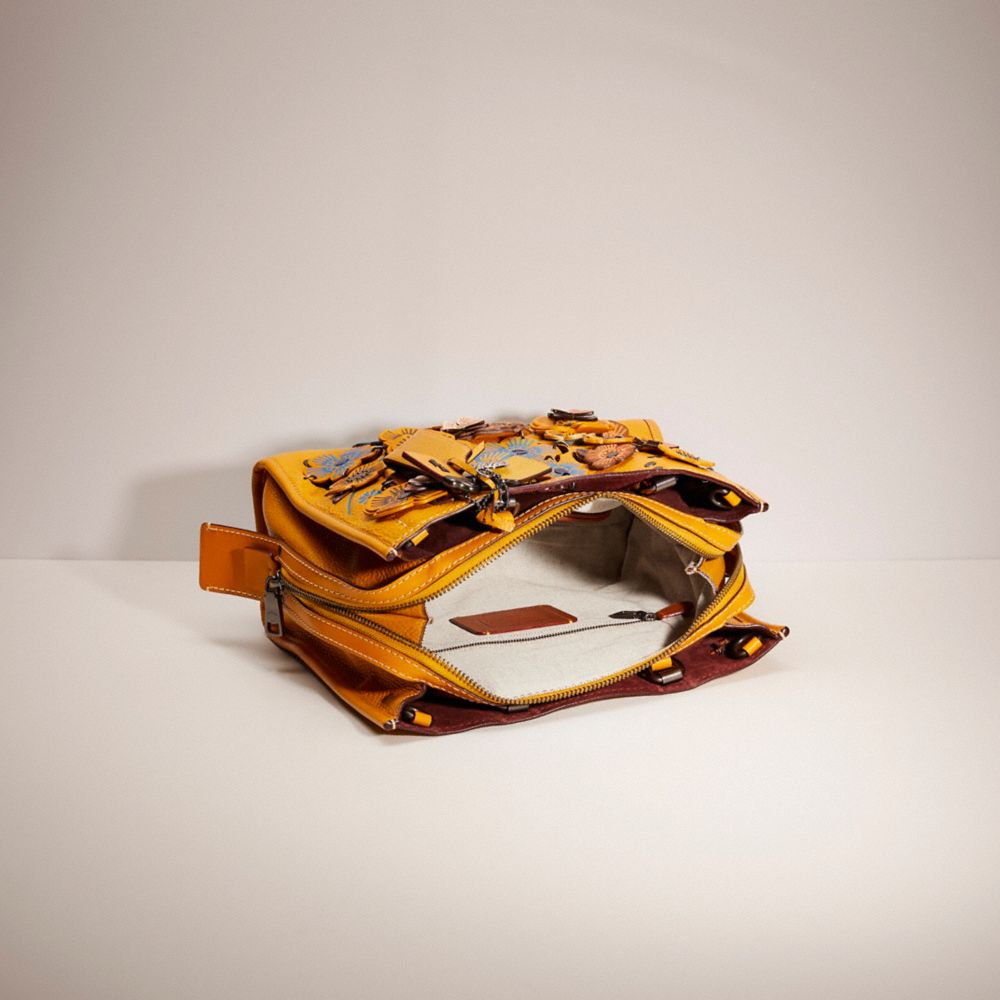 COACH®,Upcrafted Rogue With Linked Tea Rose,,Inside View,Top View