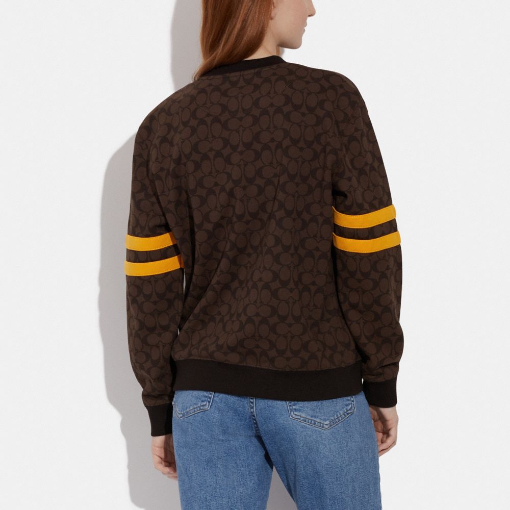 COACH OUTLET®  Signature Crewneck Sweatshirt