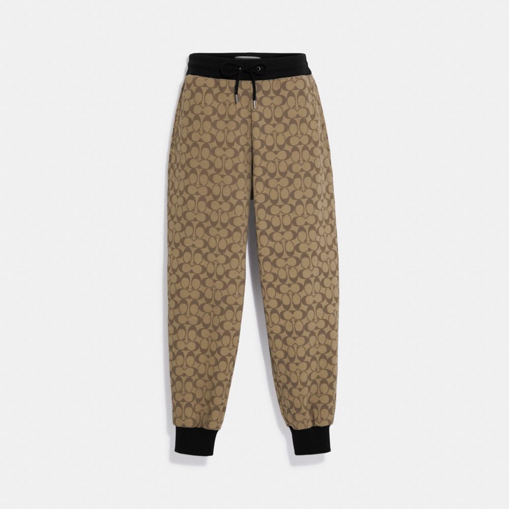 Louis Vuitton Red Monogram Jogging Pants In Technical Cotton