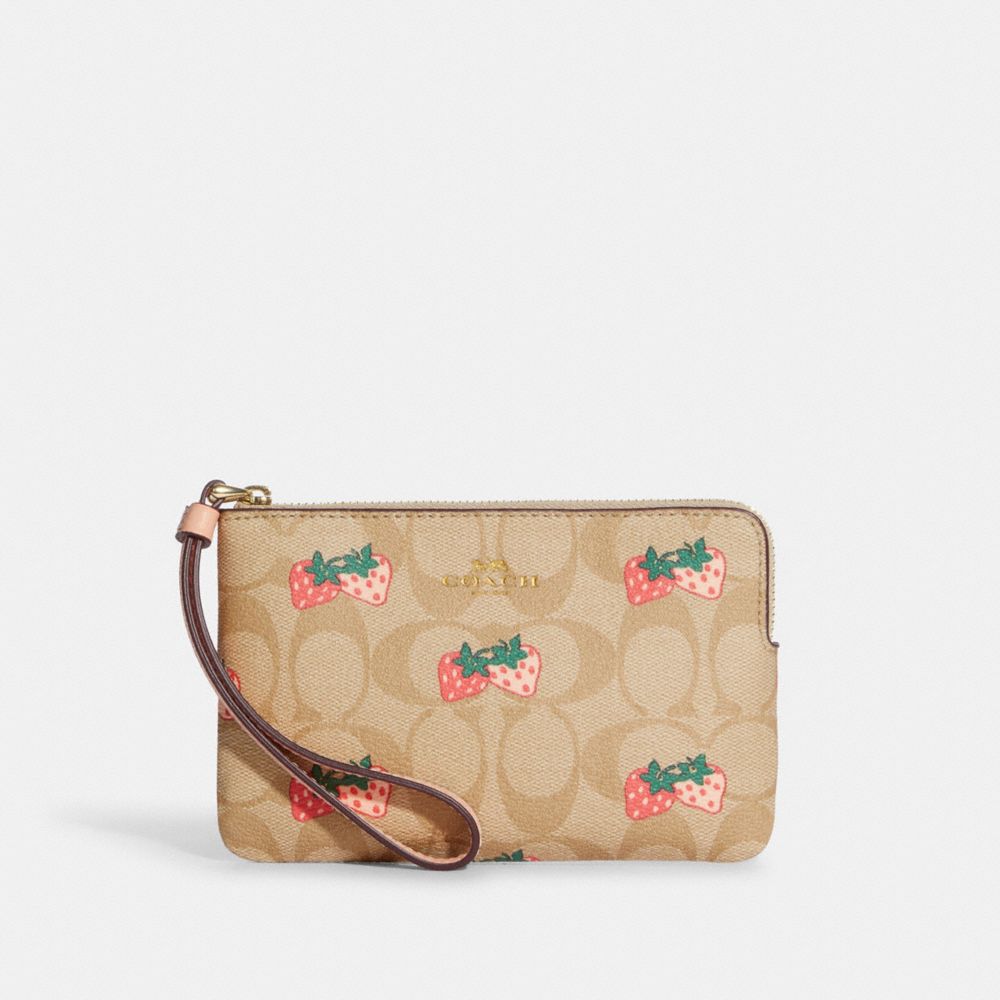 🏷Vintage Coach Signature Wristlet