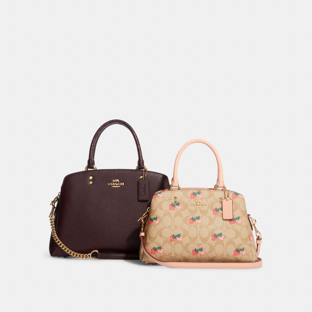 Coach outlet discount mini lillie carryall