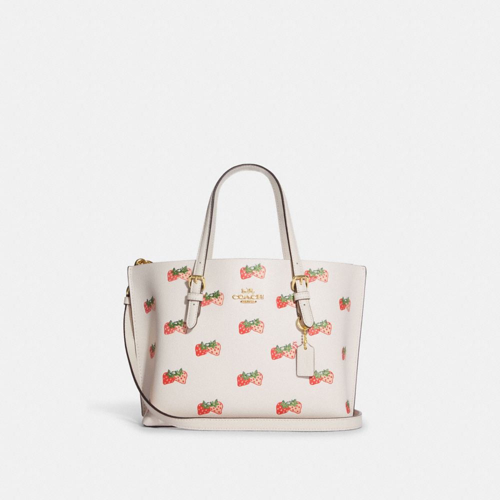 Coach Strawberry Print Nolita 15 Mini Purse