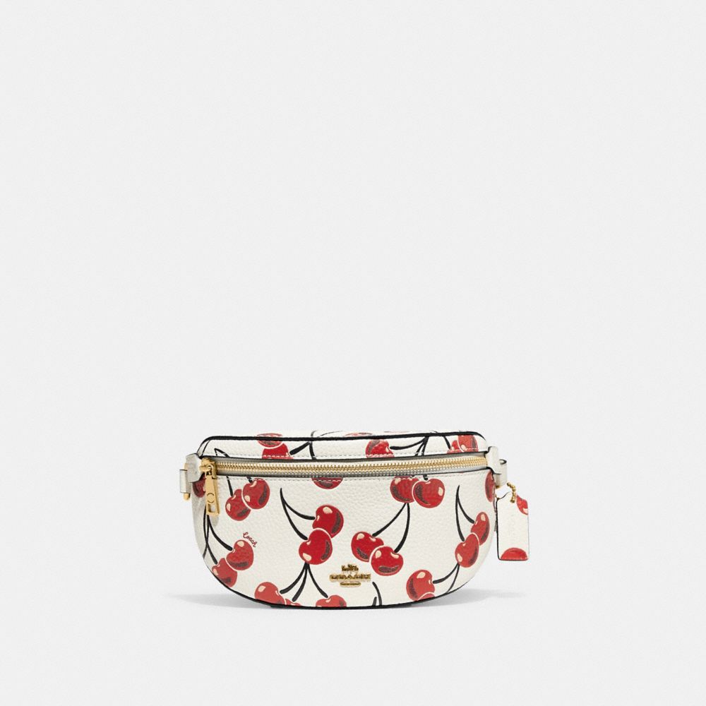 COACH Bethany Belt Bag With Cherry Print