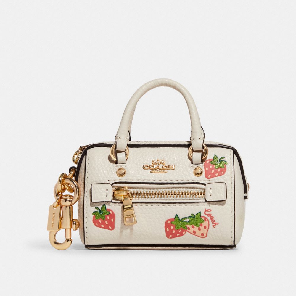 Coach Outlet Mini Rowan Satchel In Blocked Signature Canvas