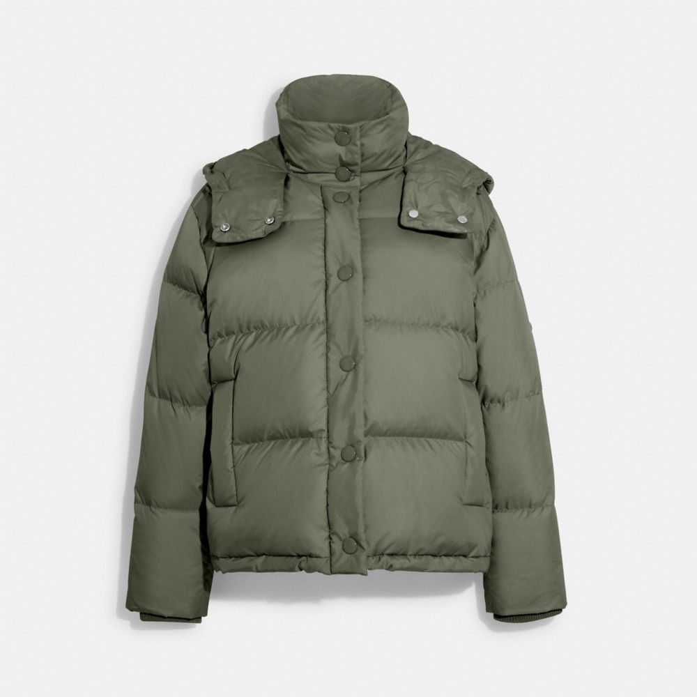 COACH®  Short Down Puffer