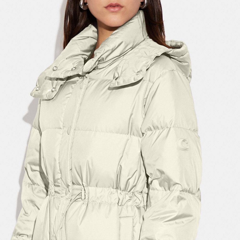 Coach down jacket outlet women's