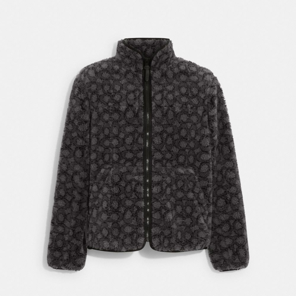 Blvck 'Monogram' Fleece Jacket