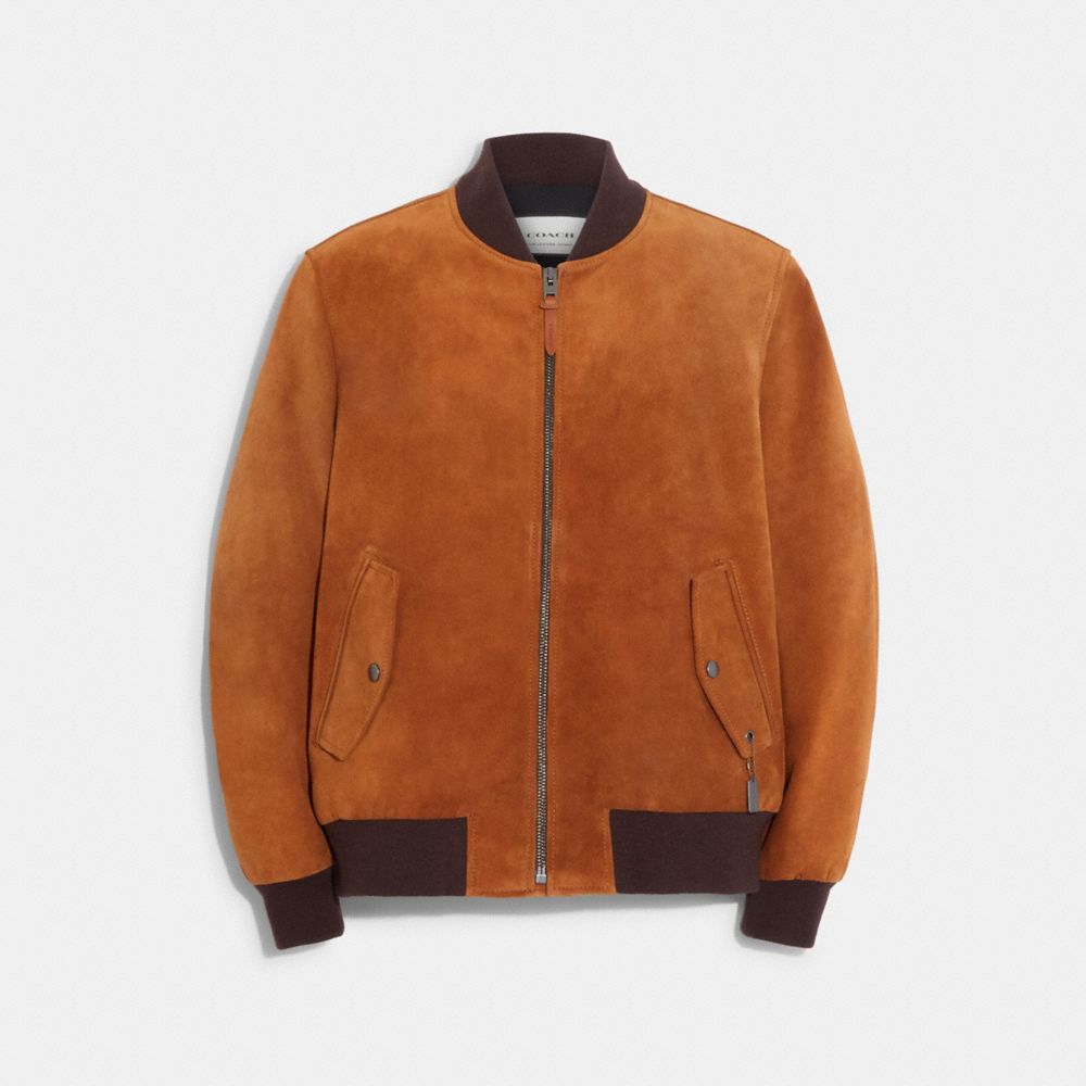 COACH® | Suede Bomber