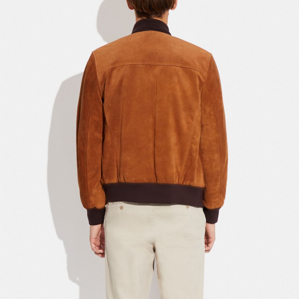 Suede Bomber