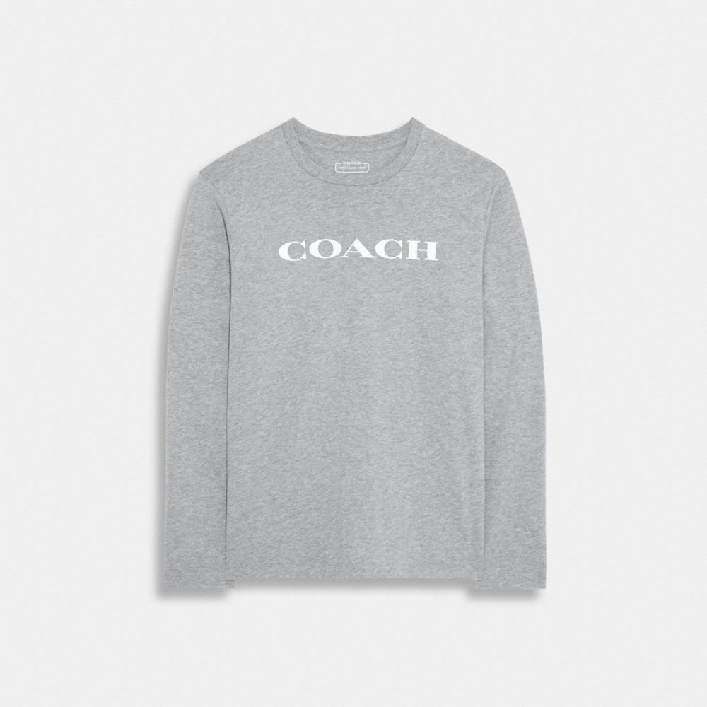 Essential Long Sleeve T Shirt In Organic Cotton