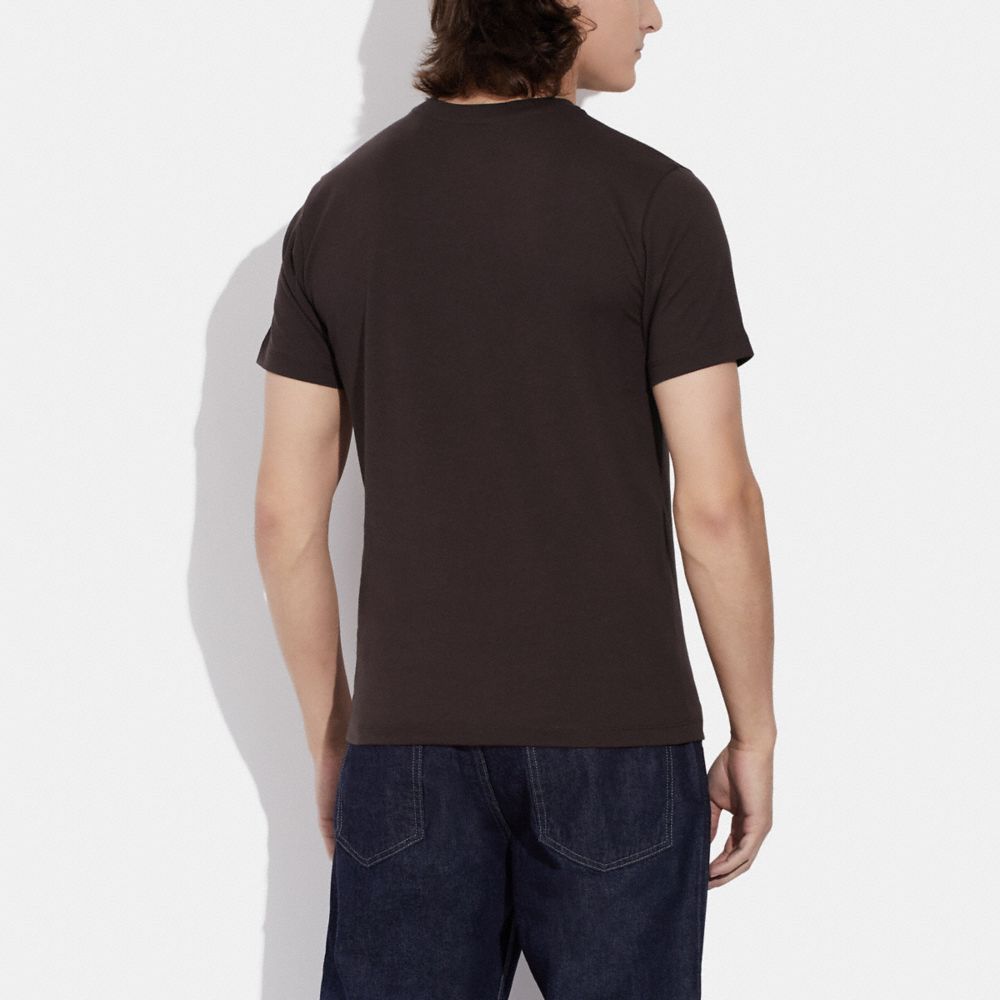 Varsity Crest T Shirt In Organic Cotton