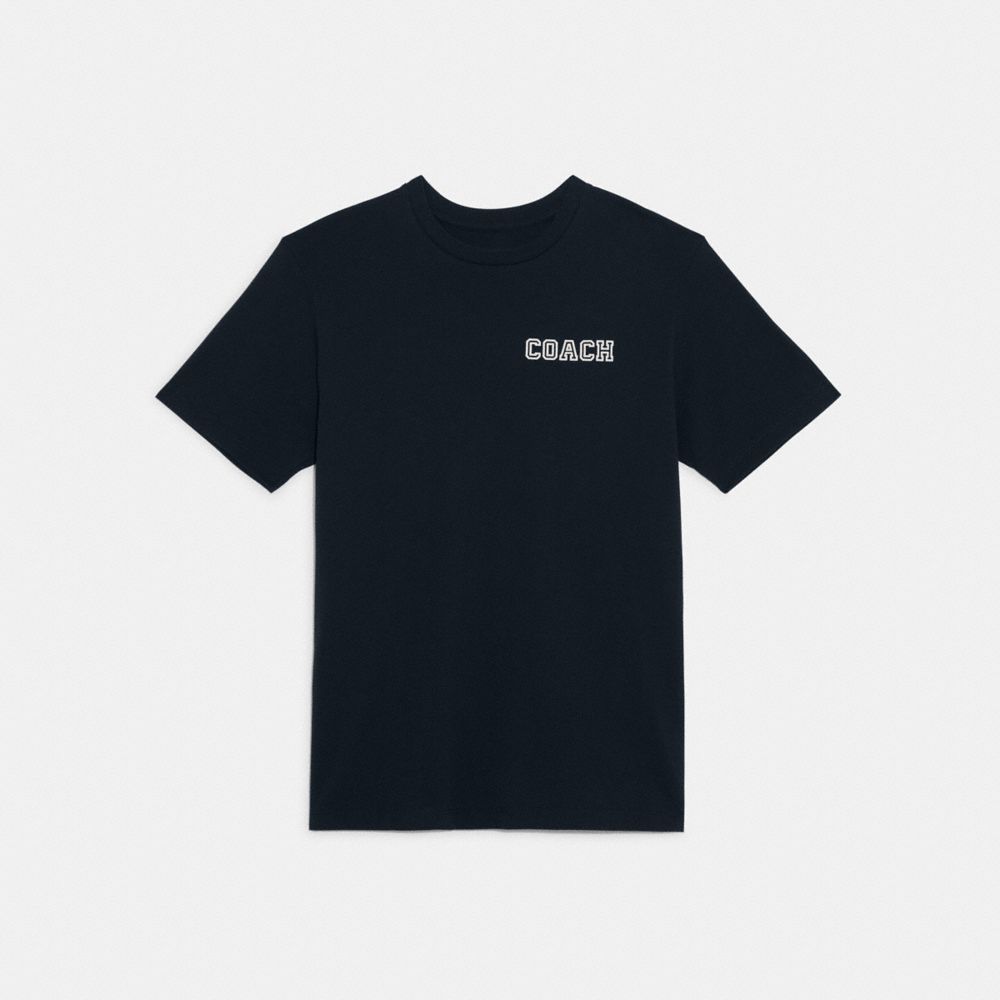 Varsity T Shirt In Organic Cotton