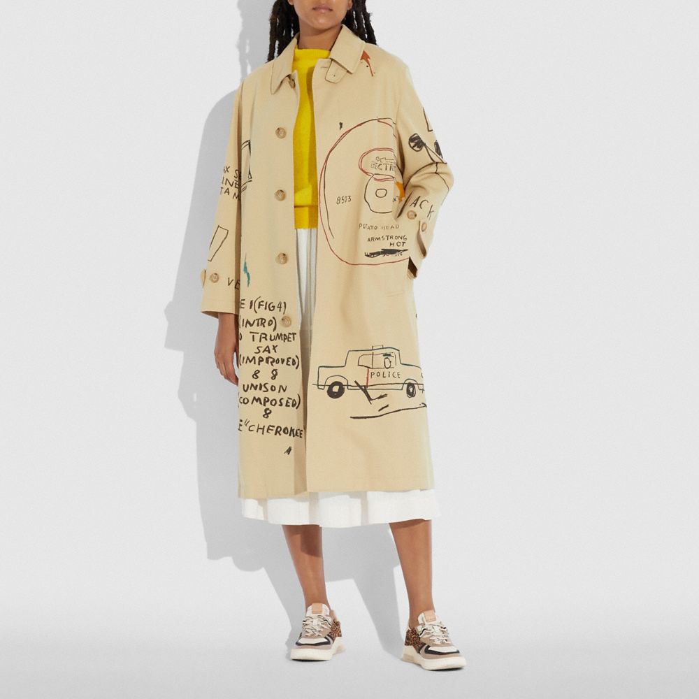 Coach raincoat cheap