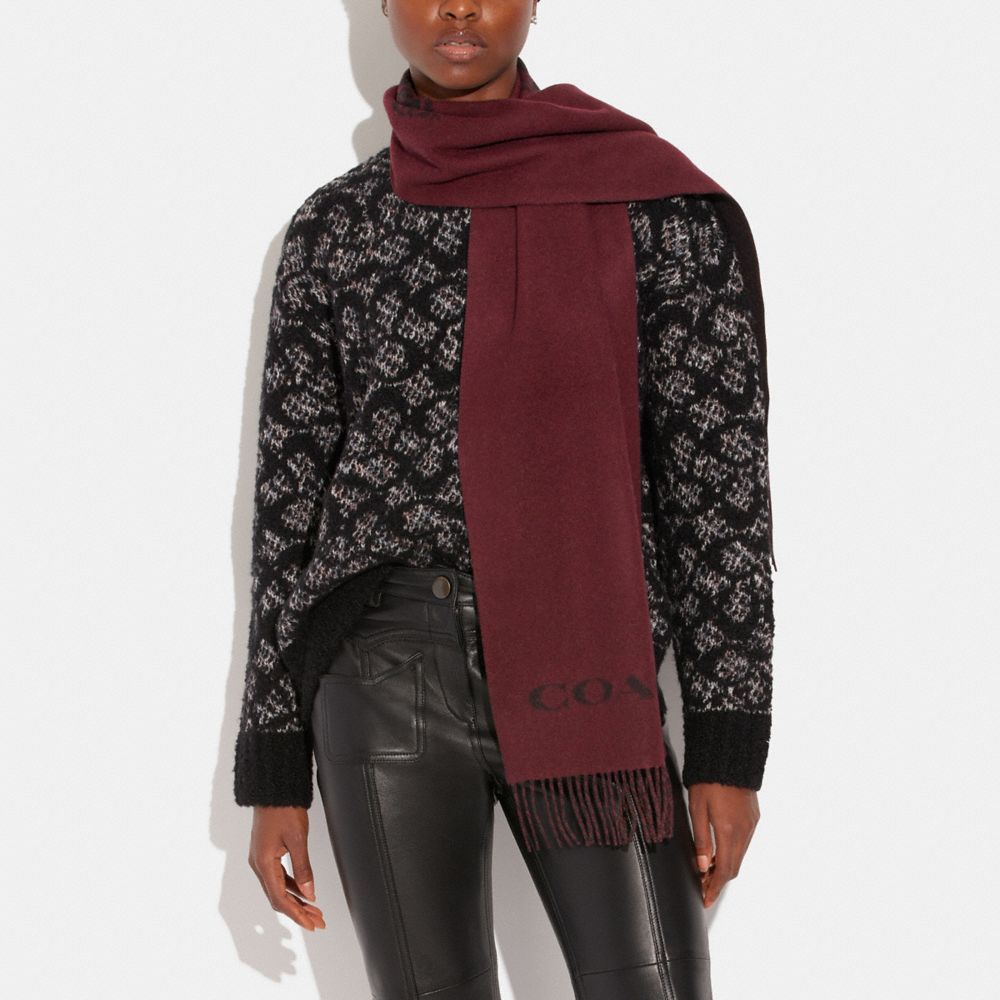 COACH® | Reversible Signature Cashmere Muffler COACH® | Reversible Signature Cashmere Muffler