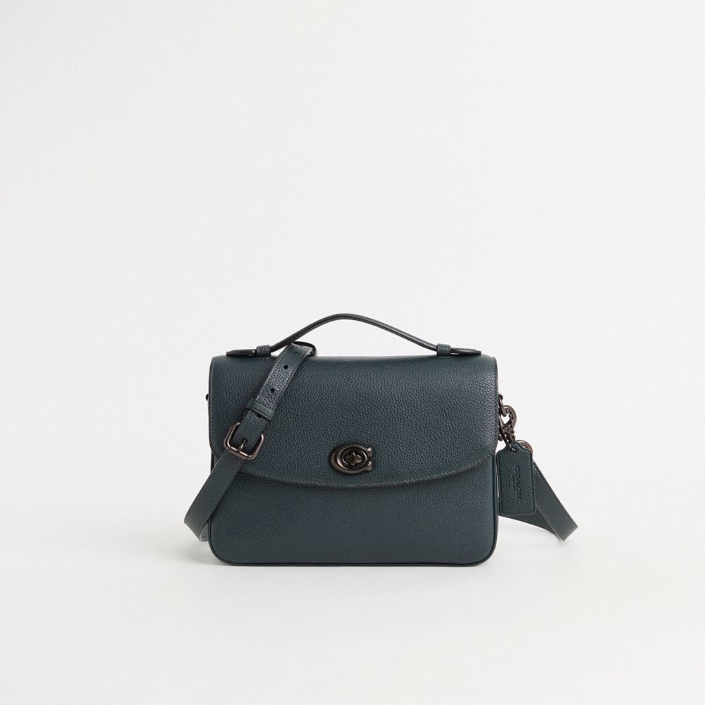 Pewter Pine Green Restored Cassie Crossbody