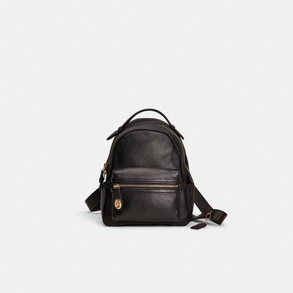 Light Gold Black Restored Campus Backpack 23