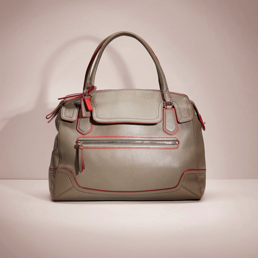 Restored Poppy Large Flap Satchel