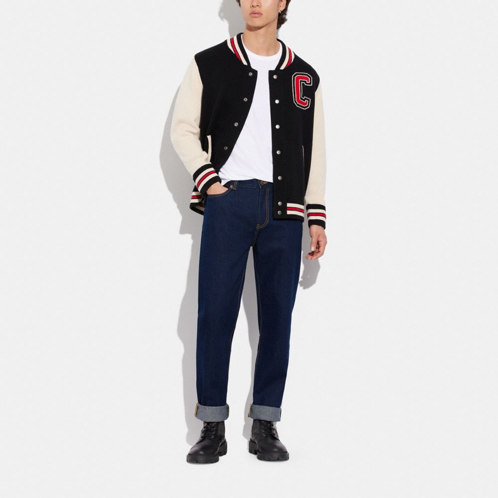 COACH®,Taper Denim Pants,,Scale View