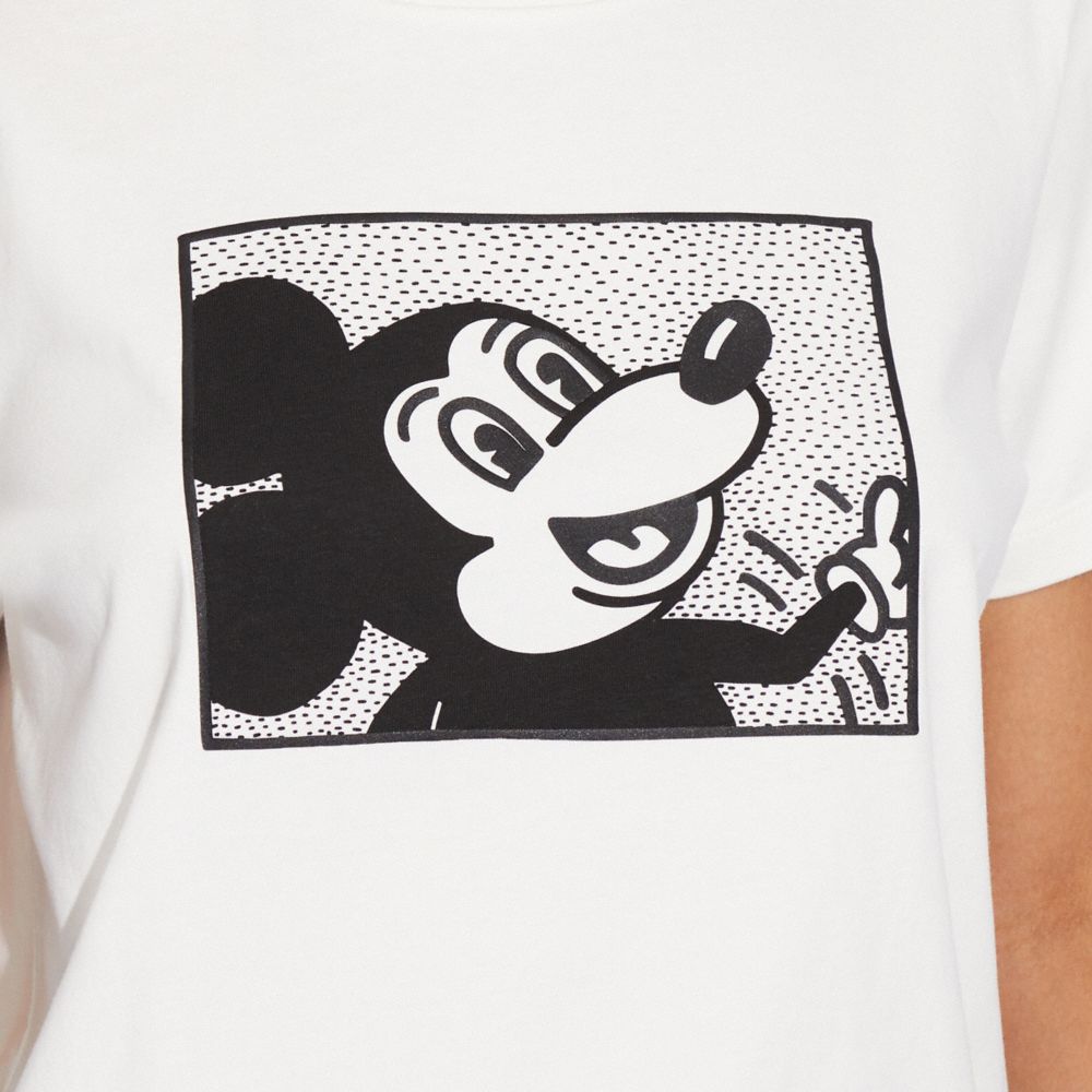 COACH OUTLET® | Disney Mickey Mouse X Keith Haring T Shirt