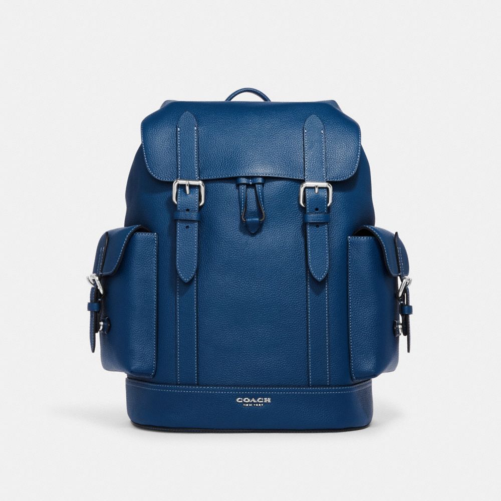 Coach cheap blue backpack