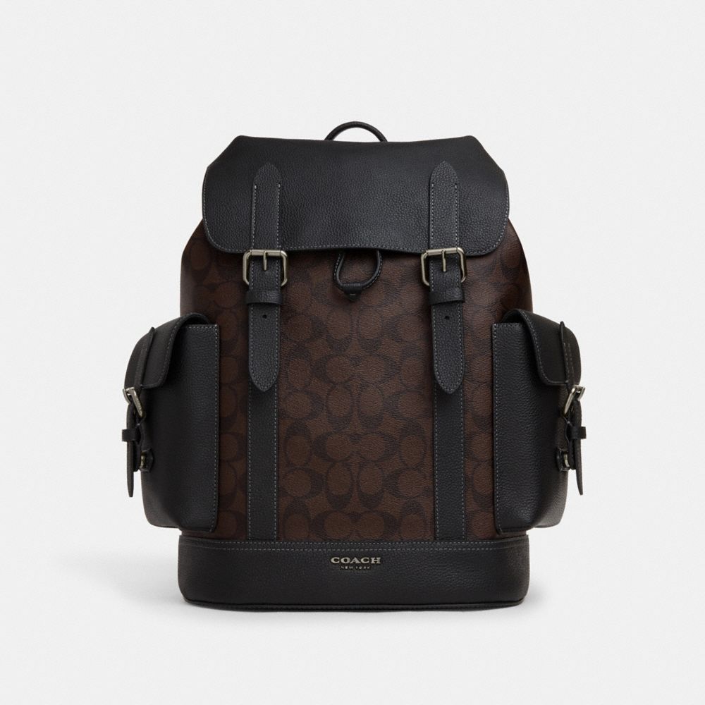 COACH DE Hudson Rucksack Aus Signature Canvas