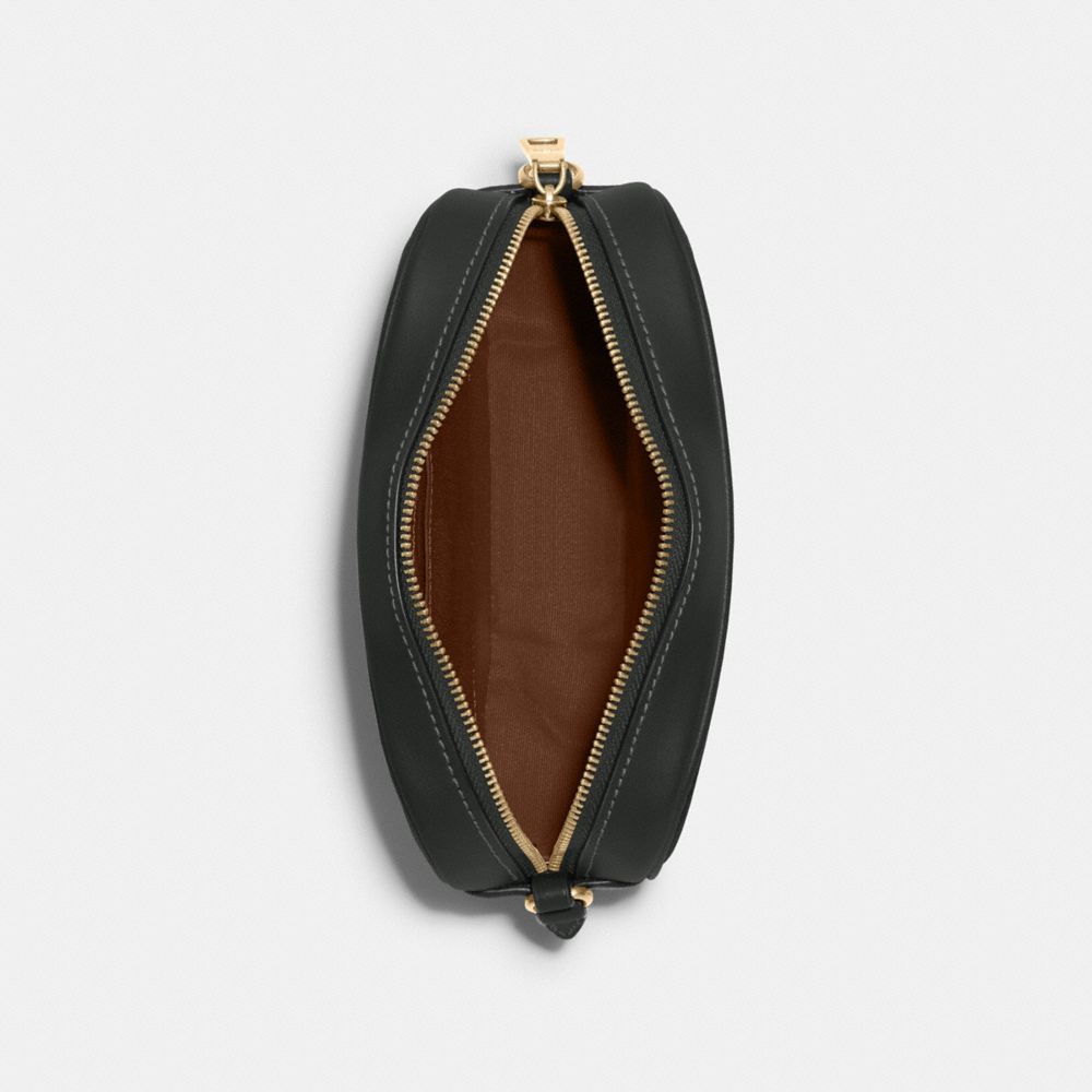 Jamie Wristlet In Signature Canvas With Varsity Motif