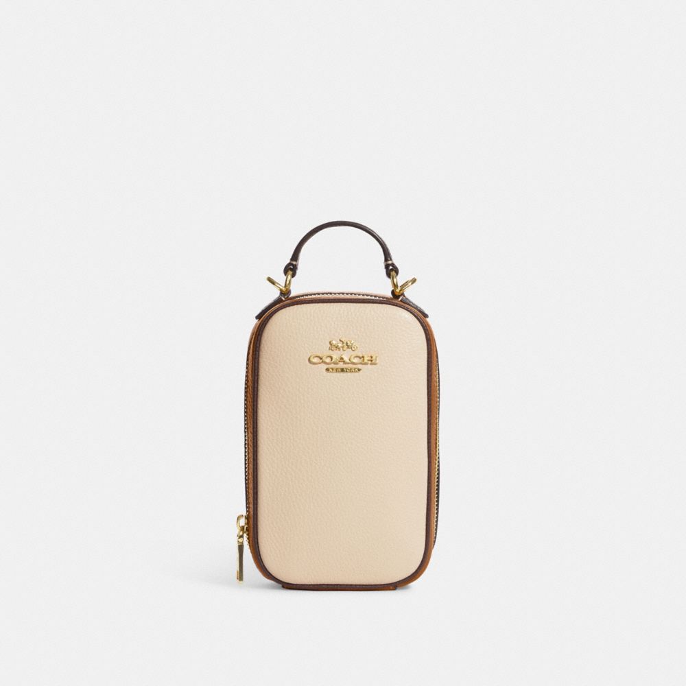COACH®,Eva Phone Crossbody In Colorblock,,Front View