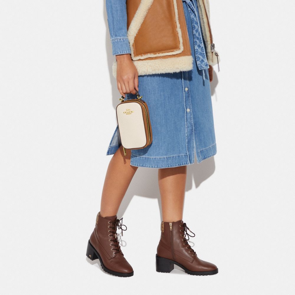 COACH®,Eva Phone Crossbody In Colorblock,,Detail View