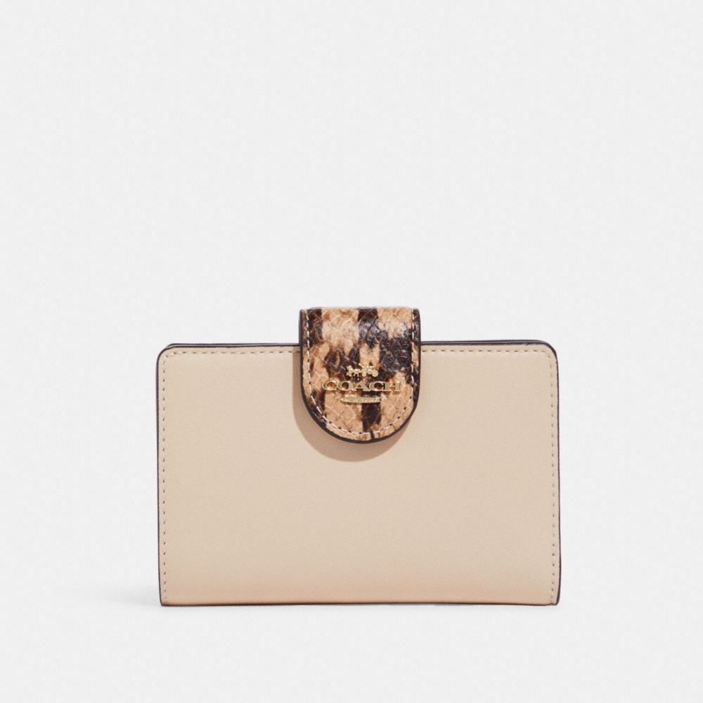 COACH® | Medium Corner Zip Wallet In Colorblock