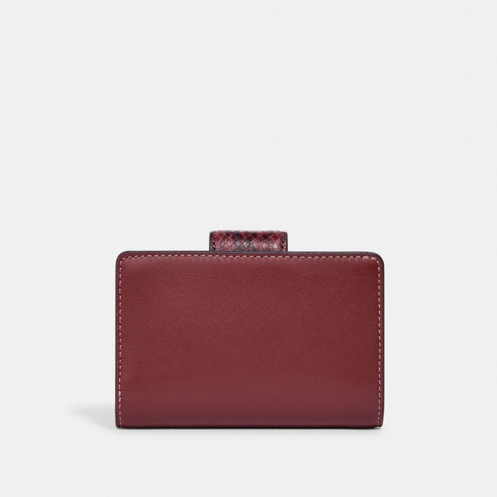 COACH®,Medium Corner Zip Wallet In Colorblock,,Back View