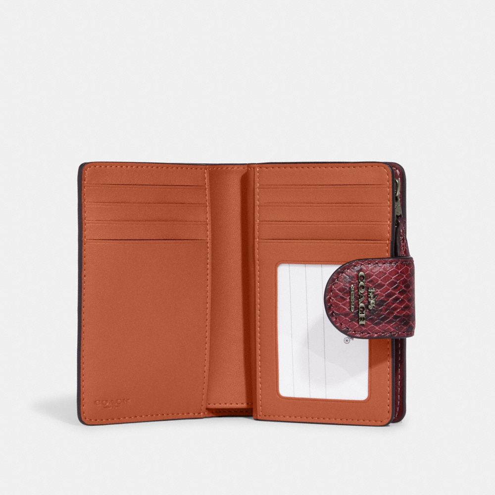 COACH®,Medium Corner Zip Wallet In Colorblock,,Inside View,Top View