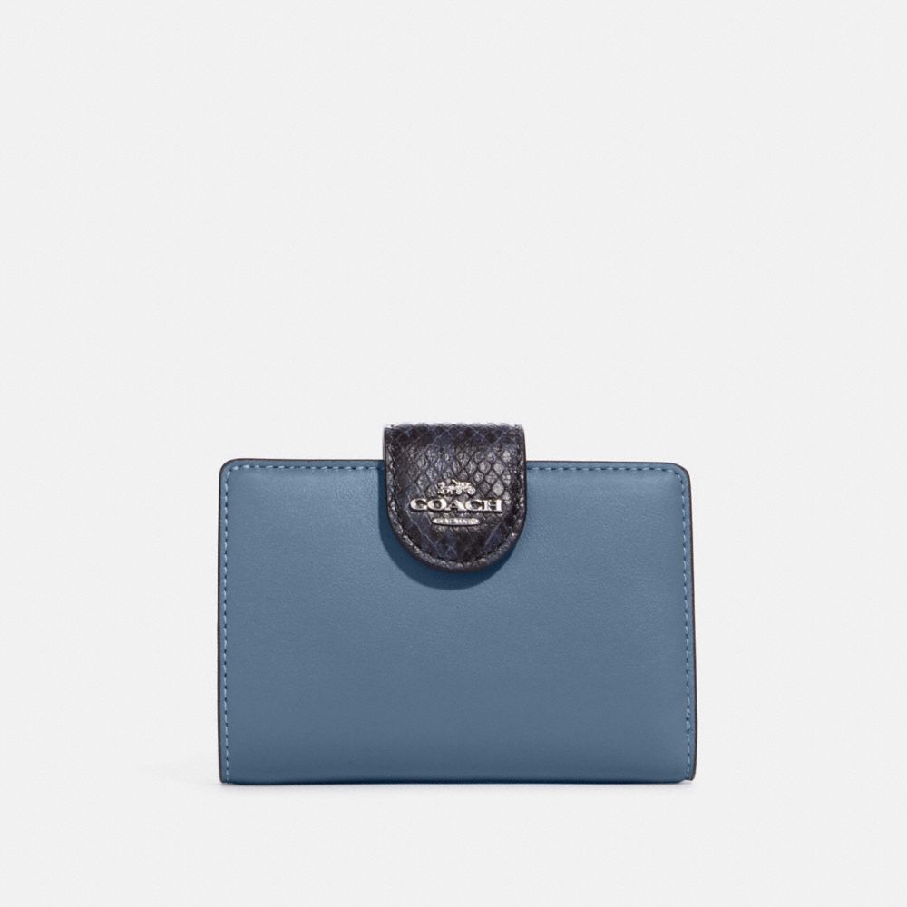 COACH® | Medium Corner Zip Wallet In Colorblock
