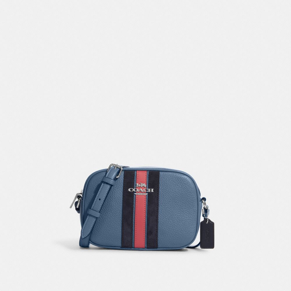 Mini Jamie Camera Bag With Varsity Stripe