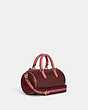 COACH®,LACEY CROSSBODY BAG,Refined Pebble Leather,Small,Gold/Wine Multi,Angle View