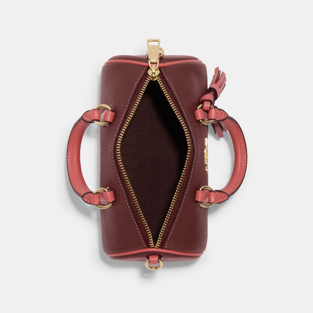 COACH®,Lacey Crossbody Bag,,Inside View,Top View