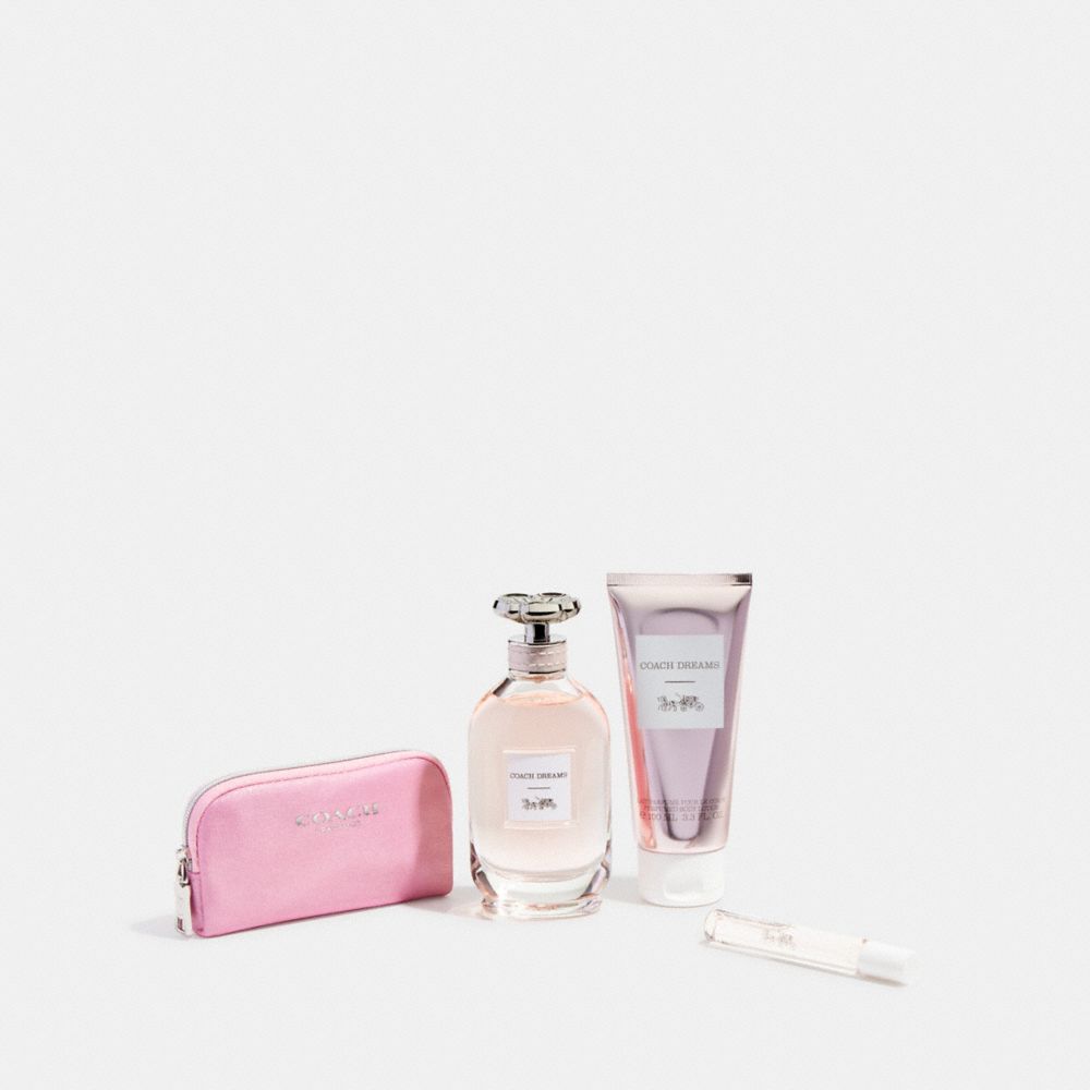 Coach Dreams by Coach Gift Set -- 3 oz Eau de Parfum Spray + 3.3 oz Body Lotion (women)