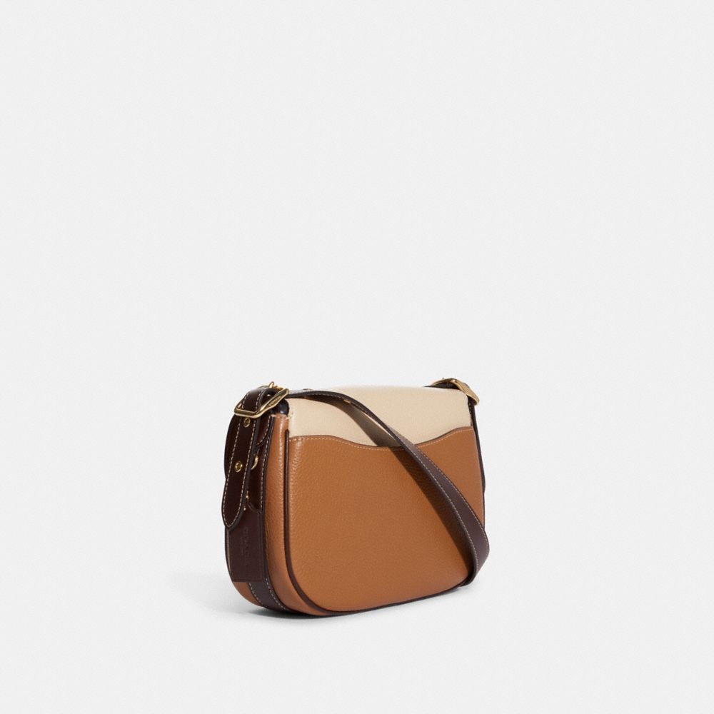 Macie Saddle Bag In Colorblock