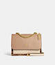 COACH®,KLARE CROSSBODY IN COLORBLOCK,Snakeskin Leather,Medium,Gold/Ivory Multi,Front View