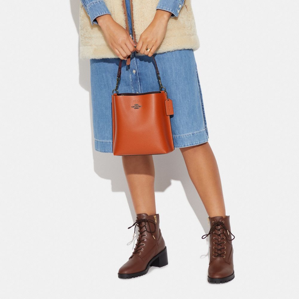 COACH®,Mollie Bucket Bag 22,,Detail View