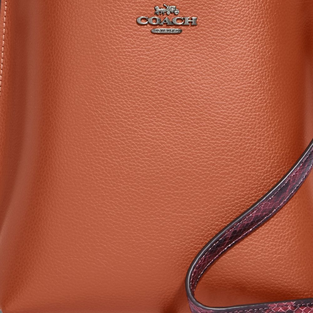 COACH®,Mollie Bucket Bag 22,,Detail View