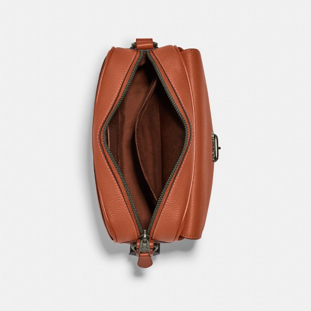 COACH®,Hudson Crossbody Bag,,Inside View,Top View