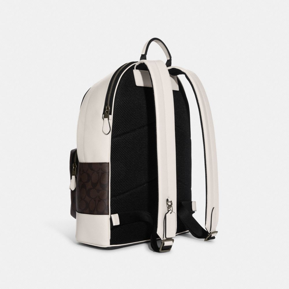 Coach, Bags, Coach Medium Charlie Backpack White