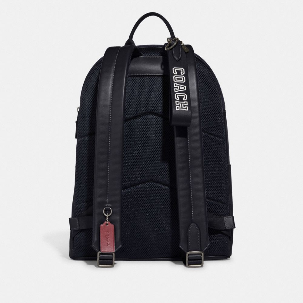 Loop Key Fob With Varsity Motif