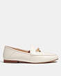 COACH®,HANNA LOAFER,Leather,Chalk,Angle View