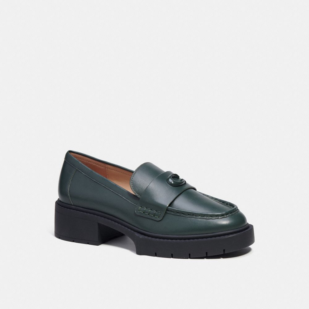 Coach Leah Platform Loafer: Is Coach Making A Comeback?  How to style  loafers, Loafers for women outfit, Loafers outfit